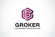 Groker Logo Template