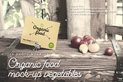 Organic Food Mockups - Vegetables