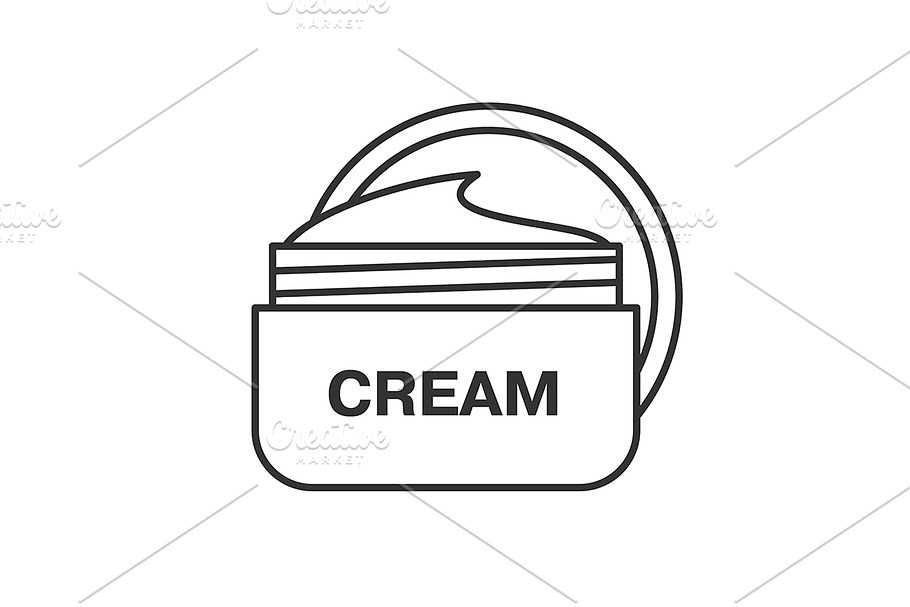 Face cream jar icon. Vector in Graphics - product preview 8