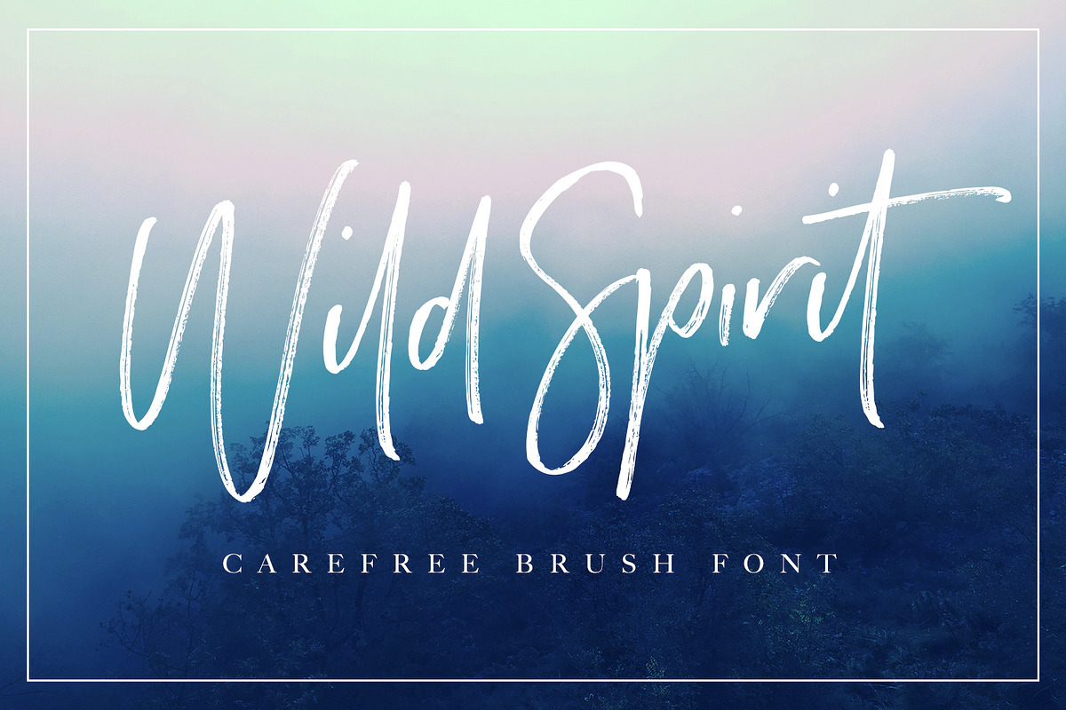 Wild Spirit Font in Script Fonts - product preview 8