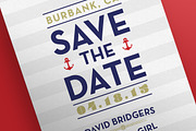 Save the Date - Nautical Postcards
