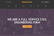 Industrial Responsive One Page Theme