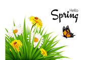 Nature spring background 