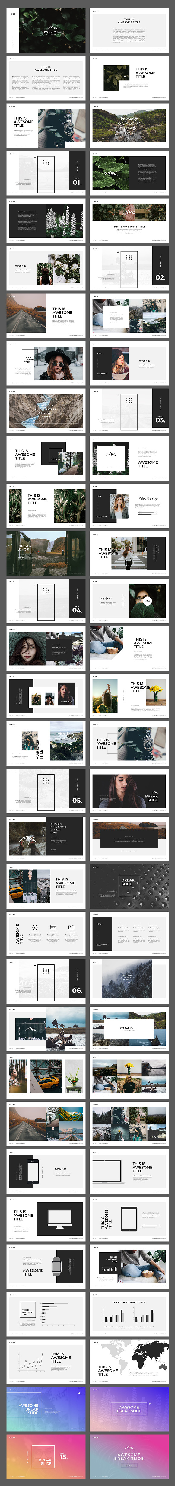 OMAH | Keynote Template in Keynote Templates - product preview 3