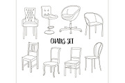 Set of chairs