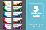 5 Business Card Templates