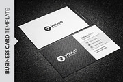 Elegant Black & White Business Card