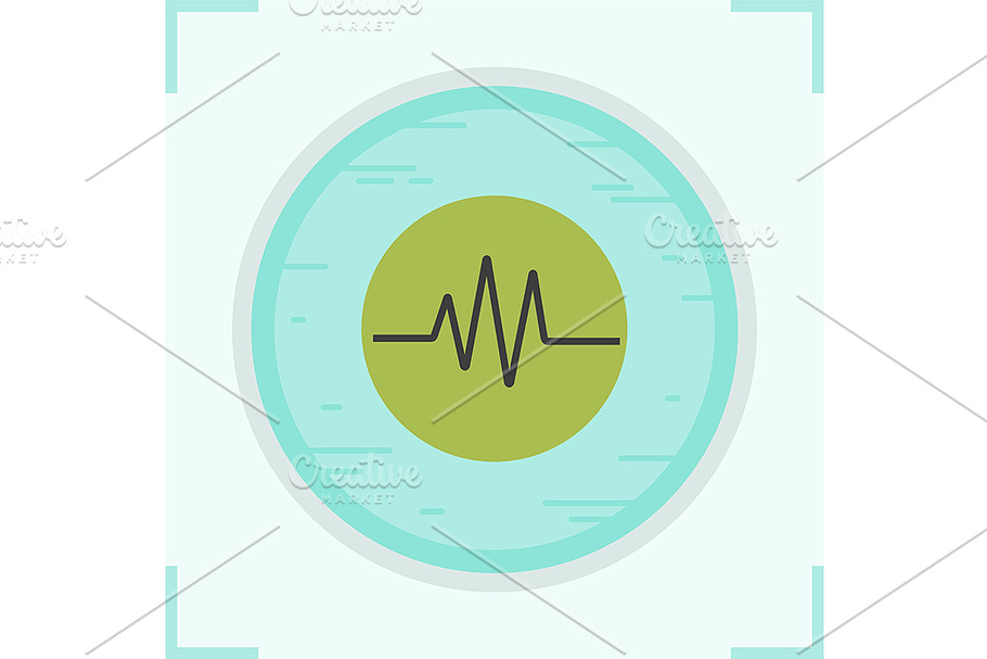 Cardiogram icon. Vector in Graphics - product preview 8