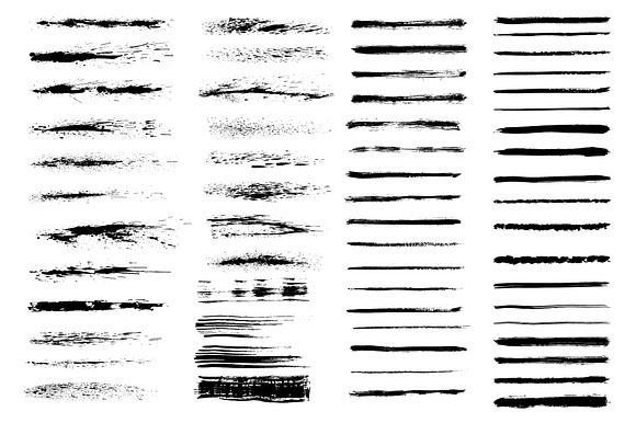 60 Grunge Brushes in Photoshop Brushes - product preview 1