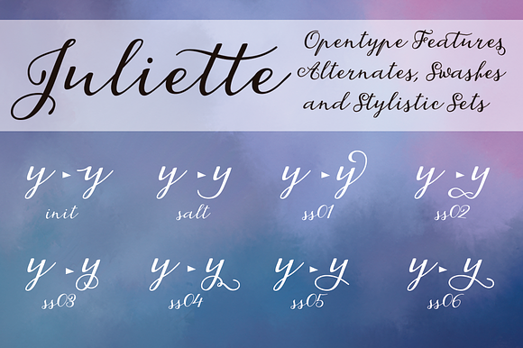 Juliette in Script Fonts - product preview 1