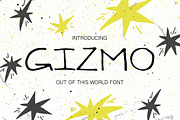 Gizmo - uppercase marker font