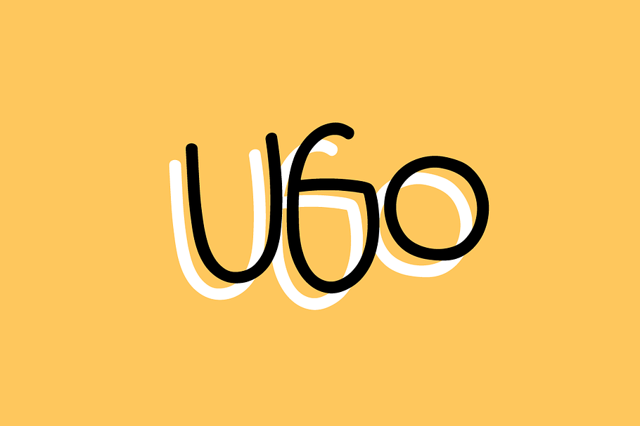 Ugo — Slim Handmade Font in Display Fonts - product preview 8