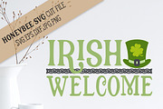 Irish Welcome cut file