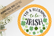 'Tis a Blessing to be Irish cut file