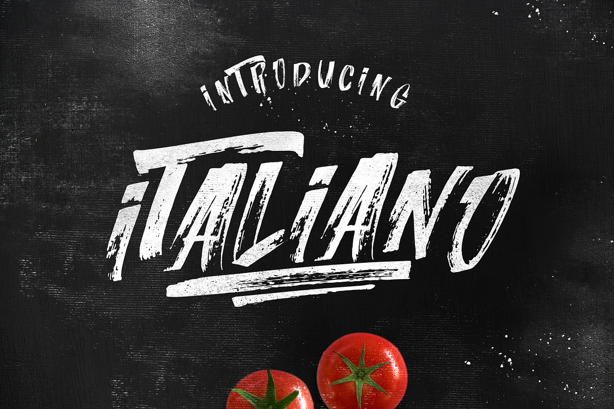 ITALIANO Brush Font +Extras in Display Fonts - product preview 8