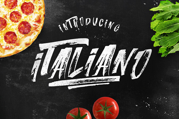 ITALIANO Brush Font +Extras in Display Fonts - product preview 7