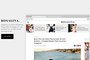 Rosalina - A Blog Theme