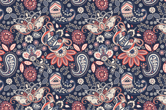 Indian seamless patterns in Patterns - product preview 1