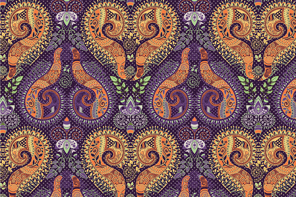 Indian seamless patterns in Patterns - product preview 5
