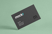 Realistic Business Card Mockup Psd