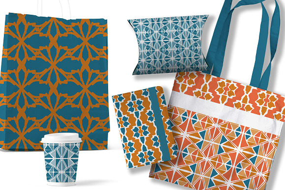 Morocco Seamless Vector Patterns in Patterns - product preview 11