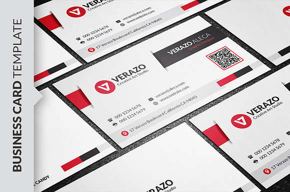 Modern Stylish Business Card in Business Card Templates - product preview 1