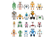 Robots Set Modular Collaborative Android Machines