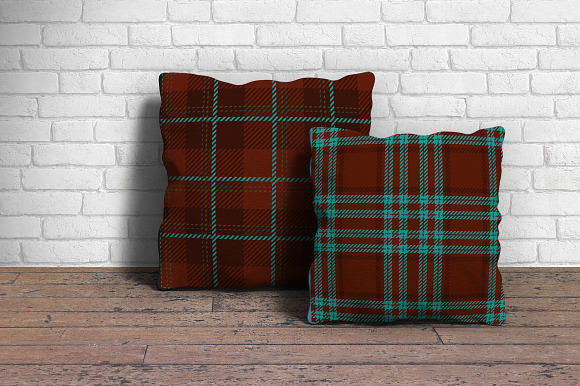 Tartan seamless vector patterns in Patterns - product preview 1