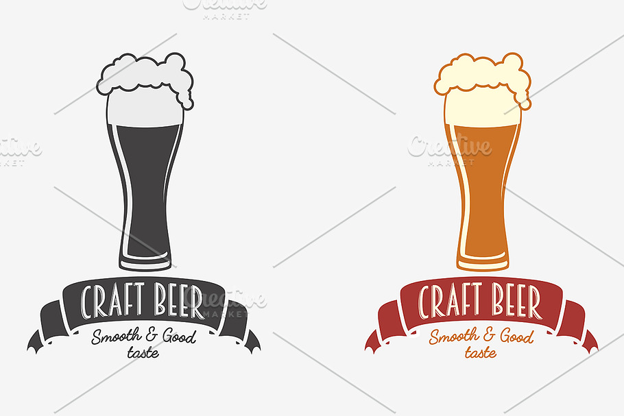 Craft beer logo in Logo Templates - product preview 8