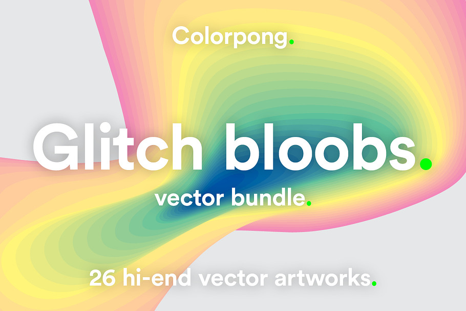 Glitch bloobs in Objects - product preview 8