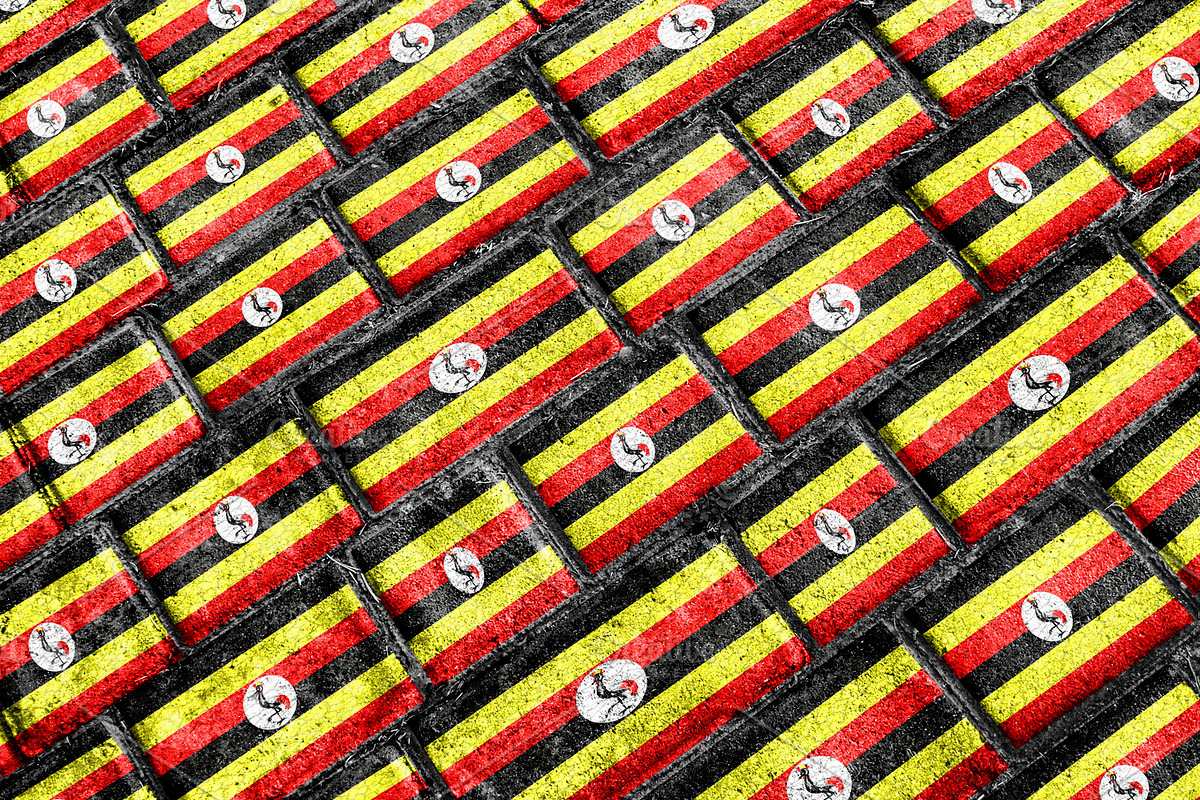 Uganda Flag Pattern in Patterns - product preview 8