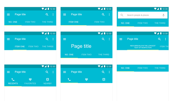 Material Mobile Axure Template in Templates - product preview 11