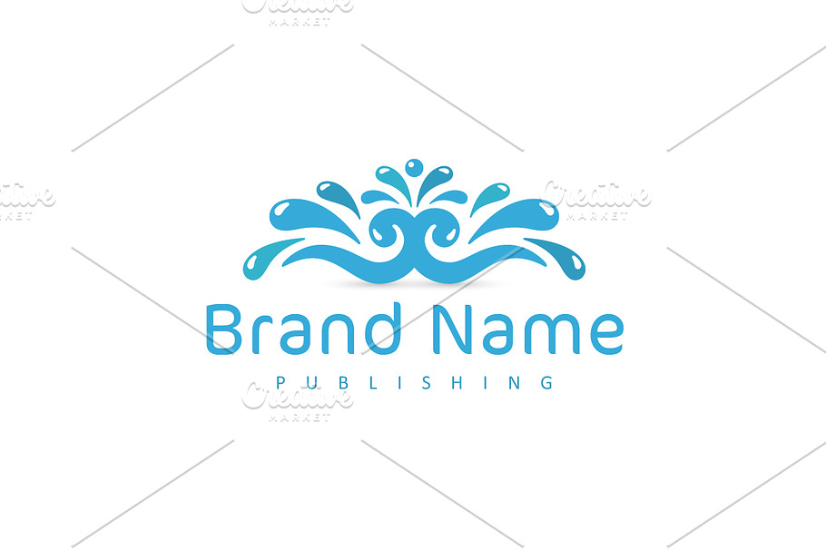Fountain of Knowledge Logo in Logo Templates - product preview 8