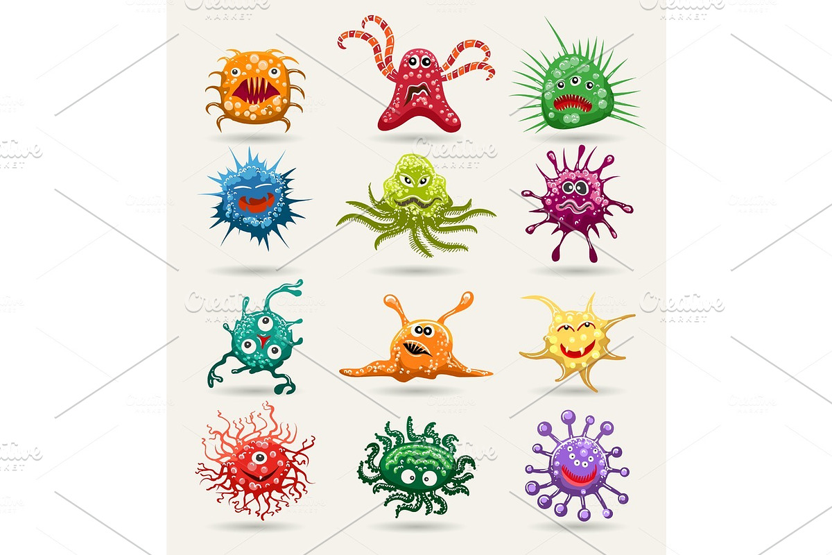 Cell disease vector icons in Illustrations - product preview 8