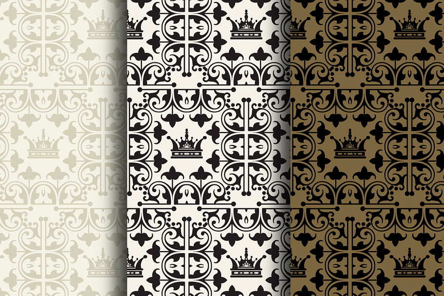 Royal pattern in Patterns - product preview 8