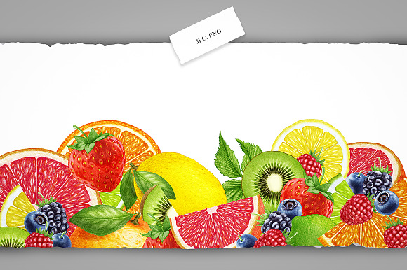 Fruits & Berries in Illustrations - product preview 5