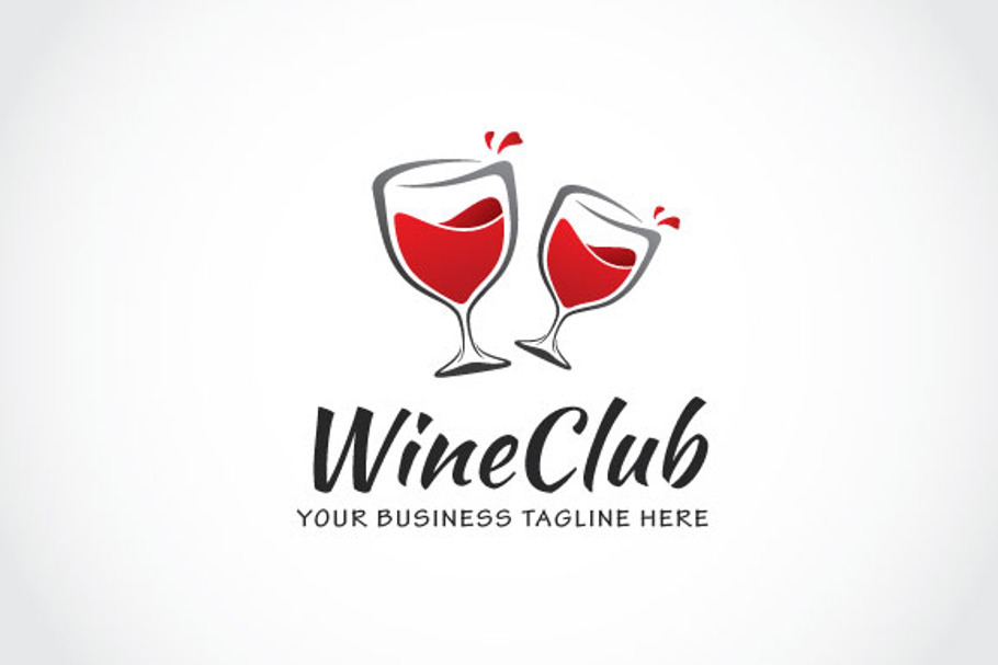 Wine Club Logo Template in Logo Templates - product preview 8