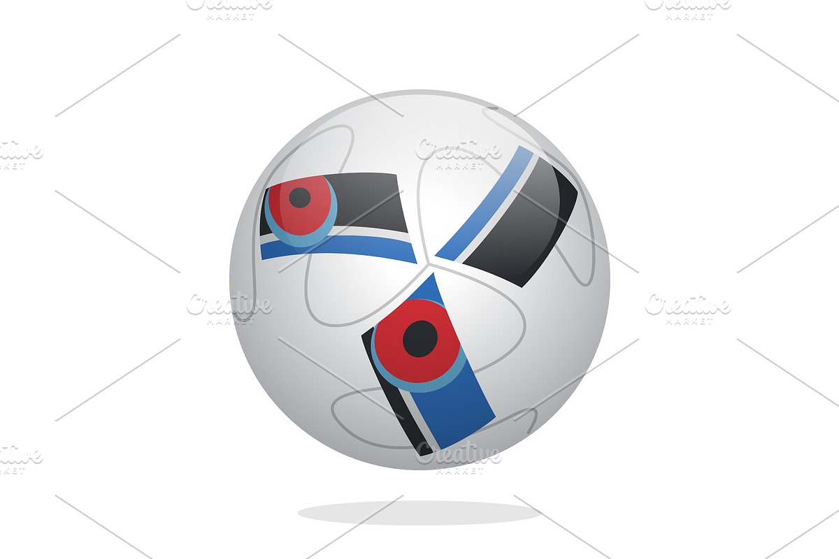 Football, Soccer ball in Objects - product preview 8