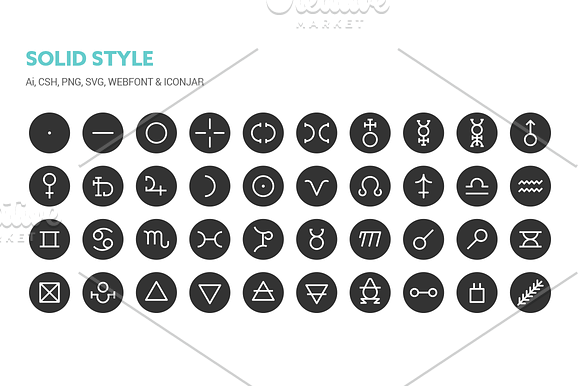 Ancient Symbols Icons in Graphics - product preview 2