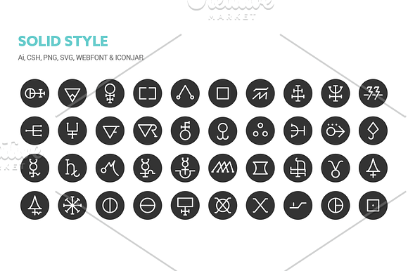 Ancient Symbols Icons in Graphics - product preview 4