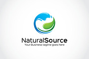 Natural Source Logo Template