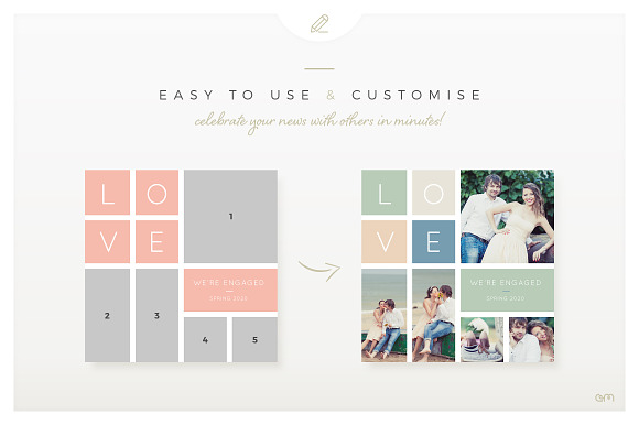 Storyboards / Engagement in Instagram Templates - product preview 2