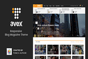 Avex - Magazine WordPress Theme