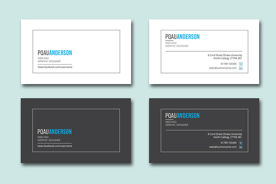 Close Business Card in Business Card Templates - product preview 8