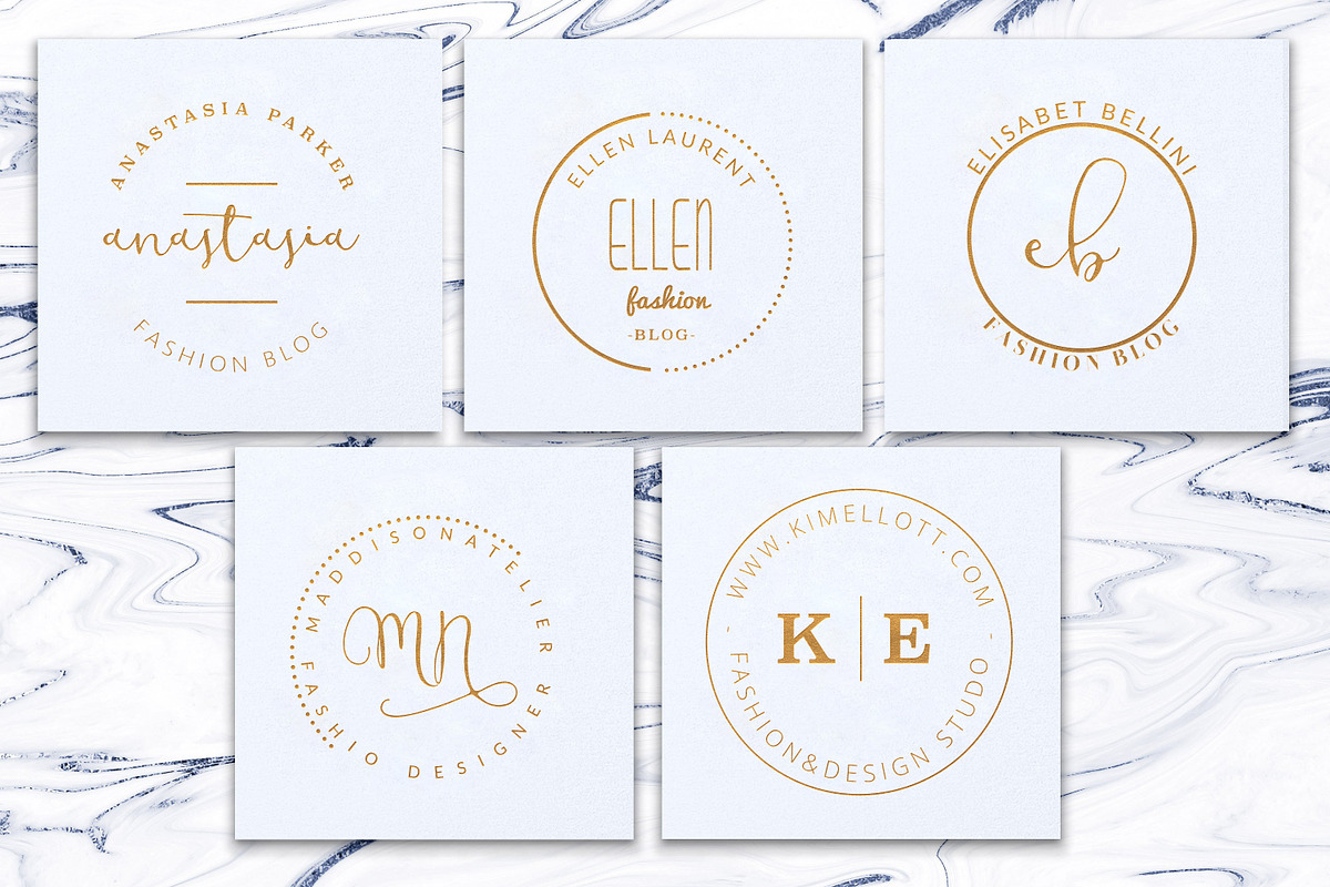Stamp Premade Logo Templates Vol.2 in Logo Templates - product preview 8