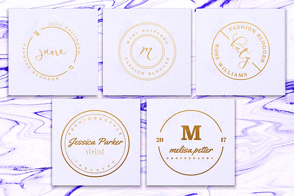 Stamp Premade Logo Templates Vol.2 in Logo Templates - product preview 3