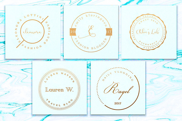 Stamp Premade Logo Templates Vol.2 in Logo Templates - product preview 4