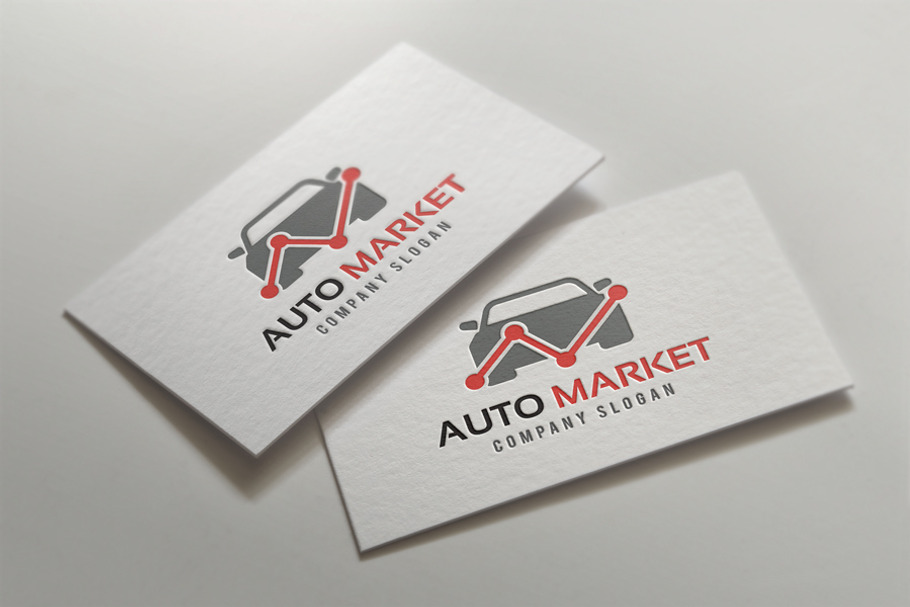Auto Market in Logo Templates - product preview 8