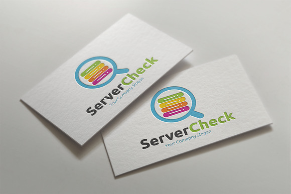 Server Check in Logo Templates - product preview 1