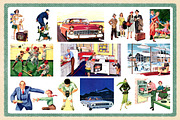Retro 1950s Illustrations Volume 2
